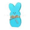Adornos de Madera de Conejo de Pascua al por Mayor Conejos de Colores Manualidades para Decoración de Escritorio de Fiesta Espesos