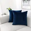 Amazon TEMU Transfronteiriço Disponível Veludo Almofada Decorativa Fronha Adequada para Sofá Mesinha de Cabeceira Fronha Lisa