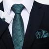 Estoque Pronto do Fabricante Gravata Listrada com Flores de Cor Pura Atacado Gravata Masculina Monocromática de 8cm Gravata Punhos de Camisa Bolso Falso Calças Toalha