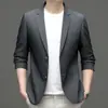 Trajes de Hombre de Alta Gama, Trajes Resistentes al Desgaste y Libres de Planchado, Vestidos Casuales de Negocios y para Banquetes de Boda de Primavera y Otoño, Sacos y Chaquetas Formales