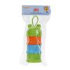 Bote para leche en polvo desmontable para bebé con cabeza de rana portátil, rejilla de color para leche en polvo, caja para leche en polvo de tres capas, caja para leche en polvo con cabeza de oso, elevador