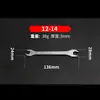 Llave de boca abierta, Llave de doble boca, Llave acodada, Llave de vaso, Llave de tipo delgado, Llave de vaso, Llave de cabeza fija