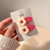 Pinza para el cabello de estrella amarilla para mujer, linda horquilla de dopamina de verano, clip para flequillo lateral, 2023, nuevo, pequeño, accesorio para el cabello