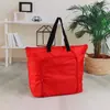 Bolsa plegable de poliéster de fábrica bolsa de compras personalizada bolsa de compras de gran capacidad bolsa de almacenamiento bolsa publicitaria color tela de algodón