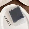 Pinza para el Cabello Negra sin Costuras en Forma de U para Fijar Chongo, Pasador Invisible para Mujer, Pinza Lateral para Flequillo, Pasador, Accesorio para el Cabello