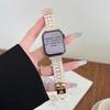 Banda de Metal Incrustada con Diamantes para Apple Watch iWatch 12ª Generación 11/10