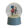 Bola de Cristal Luminosa Personalizada Bola de Copo de Nieve para el Día de San Valentín Adornos Transfronterizos Decoración del Hogar Manualidades de Resina Adornos de Escritorio