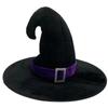 Sombrero de hechicero, sombrero de bruja para niños, sombrero de bruja para adultos, tocado para jardín de infantes, vestido, mesa, accesorios de actuación, joyería