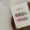 Nueva serie de jugos lindo clip para flequillo de fruta sin costuras clip cosmético