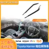 Adequado para Modelos 22-25 do Toyota Harrier, Tira de Acabamento da Alavanca de Câmbio, Modificação do Console Central, Acabamento Interno para Modelos com Volante à Direita