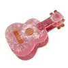 Horquilla de Acrílico con Forma de Guitarra Linda Transfronteriza para Cabello Semirecogido Pinza Mediana Nueva Pinza de Tiburón en la Parte Posterior de la Cabeza Venta al por Mayor