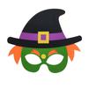Venta al por mayor transfronteriza Máscaras de Ojos de Fieltro para Fiesta de Halloween Máscaras Decorativas Navideñas Máscaras de Pirata Calabaza Decoraciones Festivas