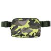 Riñonera Deportiva Impermeable de Nylon para Pareja Estilo Lulu Transfronteriza con Estampado de Logotipo, Bolso de Pecho Cruzado