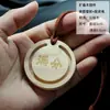 Pingente de Madeira Difusor Gravado Personalizado para Carro Guarda-roupa Etiqueta de Aromaterapia Personalizado com Logo Estoque Pronto de Fábrica
