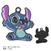 Colgantes de Esmalte de Dibujos Animados Nuevos Transfronterizos Serie Stitch Charms Accesorios para Pulsera DIY Llavero Venta al por Mayor