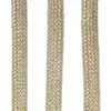 Esterilla de Paja Imitación Cuerda Trenzada Hilo Dorado y Plateado Cuerda de Tres Hilos Ropa Zapatos y Sombreros Accesorios Bricolaje Hecho a Mano Cortinas Venta Directa de Fábrica