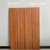 Pisos para Sala de Estar e Quarto Estilo Americano 200*1200 Porcelanato Integral Borda Reta Madeira Fosca Cozinha Banheiro Varanda