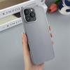 Funda para teléfono ultrafina mate con sensación de hielo adecuada para iPhone 17 translúcida colorida funda blanda Apple 16E color sólido simple