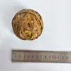 Personaliza Bola Natural Tejida a Mano, Bola de Hoja de Hogla, Bola de Hierba Natural, Bola Mordedera, Bola para Masticar para Aliviar el Aburrimiento