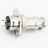 Soquete de Aviação GX16 2/3/4/5/6/7/8/9/10 Soquete Plugue Diamante Conector M16