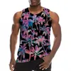Chaleco Casual de Verano para Hombre Europeo y Americano Transfronterizo Estampado Digital Playa Hawaiana Exterior Transpirable Chaleco para Hombre