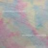 Em estoque Coelho Cabelo Tie-Dye Impresso Coelho Cabelo Imitação Coelho Cabelo Colorido Crianças Desgaste Sapatos e Chapéus Têxtil Doméstico Brinquedo Tecido Flanela