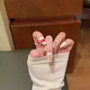 Seleção mista unhas postiças para usar nail art olho de gato luxo leve nail art adesivos prontos temperamento clareador de pele adesivos de unha de alta qualidade nail art unhas postiças