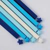 Tira de estrella monocromática de 30 colores color sólido estrella de la suerte tira de estrella de origami estrella productos terminados venta al por mayor