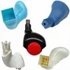 Coche de balanceo para niños Patas de soporte Rueda trasera Accesorios Coche mecedor para niños Rueda de llanta Redonda Cuadrada Soporte de rueda