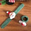 Versão coreana de decorações de Natal presente fofo Papai Noel árvore de Natal pulseira de pelúcia anel pop