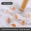 Fonte fábrica cadeira pé capa anti-off espessado resistente ao desgaste mudo mesa e cadeira perna capa protetora feltro fezes almofada do pé atacado