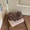 Bolso de Cadena Acolchado de Diamantes de Piel Suave Nuevo Primavera/Verano 2026 Diseño de Nicho Bolso Almohada Versátil para Viajes Diarios Bolso Cruzado