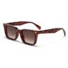 Gafas de sol transfronterizas nuevas de 2024, estilo retro, para hombres y mujeres, con montura pequeña y gruesa, a la moda, de alta sensibilidad y protección UV.