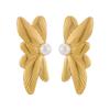 Aretes Exagerados Europeos y Americanos, Aretes Dorados, Clips para Orejas, Aretes de Diseño, Aretes de Aro Grande, Fabricante de Aretes Estilo Lujo Accesible