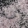 Set de 6 Colores de Lentejuelas Reflectantes Degradadas de Estrella de Cinco Puntas con Forma Especial para Joyería DIY de Lino Fluido, Manicura, Juego de Pegamento Hecho a Mano, Venta Caliente