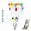 Caña Larga para Gatos con Pluma y Cascabel, Varita de Hada Resistente a Mordidas, Artefacto de Juego para Gatos al por Mayor