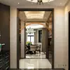Cortina de Cuentas de Madera de Durazno con Monedas de Cinco Emperadores Cortina para Pasillo de Casa Partición de Cristal Cortina Feng Shui para Sala de Estar Cortina de Puerta con Monedas de Cobre