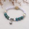 Pulseiras de Cerâmica Jingdezhen, Novo Estilo Étnico Chinês Atacado, Pulseiras de Feira, Pulseiras Artísticas para Meninas Estudantes, Estilo Retrô