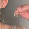 Plato de Incienso para Mosquitos Clip para la Oreja Sin Agujeros en la Oreja Sentido Avanzado Temperamento Simple Aretes de Joker Moda de Lujo Ligero Aretes Indoloros al Mayoreo