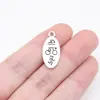 22x 10mm 1.7g accesorios para joyería de plata antigua DIY colgante de triatlón natación bicicleta correr