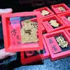 Pegatina Pura de Oro 999 para Teléfono Móvil con Diseño Dorado, "Princesa, Por Favor Hazte Rica," Amuleto de la Suerte con Símbolo Dorado, Regalo de San Valentín, Regalo Qixi para Novia