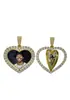 Colgante Personalizado de Foto Hip-Hop Europeo y Americano Incrustado con Circonita DIY Mismo Estilo de Marca Grande Collar Creativo con Foto