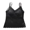 Ventas Directas de Fábrica Estilo Caliente Transfronterizo Chaleco de Encaje y Satén para Mujer Sexy Pura Deseo Seda de Hielo Sin Costuras Espalda Hermosa Ropa Interior de Verano Delgado