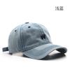 Sombrero de vaquero de moda para hombre, gorra de mezclilla desgastada lavada con visera, gorra de béisbol con protección solar para deportes al aire libre y ocio para mujer