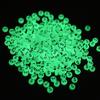 Cuentas luminosas al por mayor 7*4mm redondas hechas a mano amor luminosas tres cuentas sueltas DIY accesorios de cuentas para manualidades