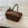 Bolso de mano con estampado de leopardo estilo coreano inspirado en Instagram, bolso de hombro elegante para estudiantes, bolso tote casual y estiloso para el trabajo y el ocio