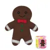 Amazon inglês novo Papai Noel feltro de lã furado feito à mão pacote de material diy pingente de boneca presente