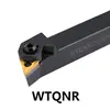 Barra de corte CNC WTQNR1616/2020/2525K16 ángulo de deflexión principal 107 grados herramienta de torneado de cara de extremo de círculo exterior TN16 piezas
