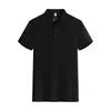 Camisa Polo Elegante de Verão Gola Lapela Roupa de Trabalho Corporativa Camisa Cultural Estampada Camisa Publicitária Atacado Logotipo