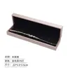 Caja de Anillos de Joyería de Cuero PU Caja de Embalaje Pulsera Collar Caja de Regalo Caja de Embalaje para Collar Caja para Collar Embalaje de Joyería